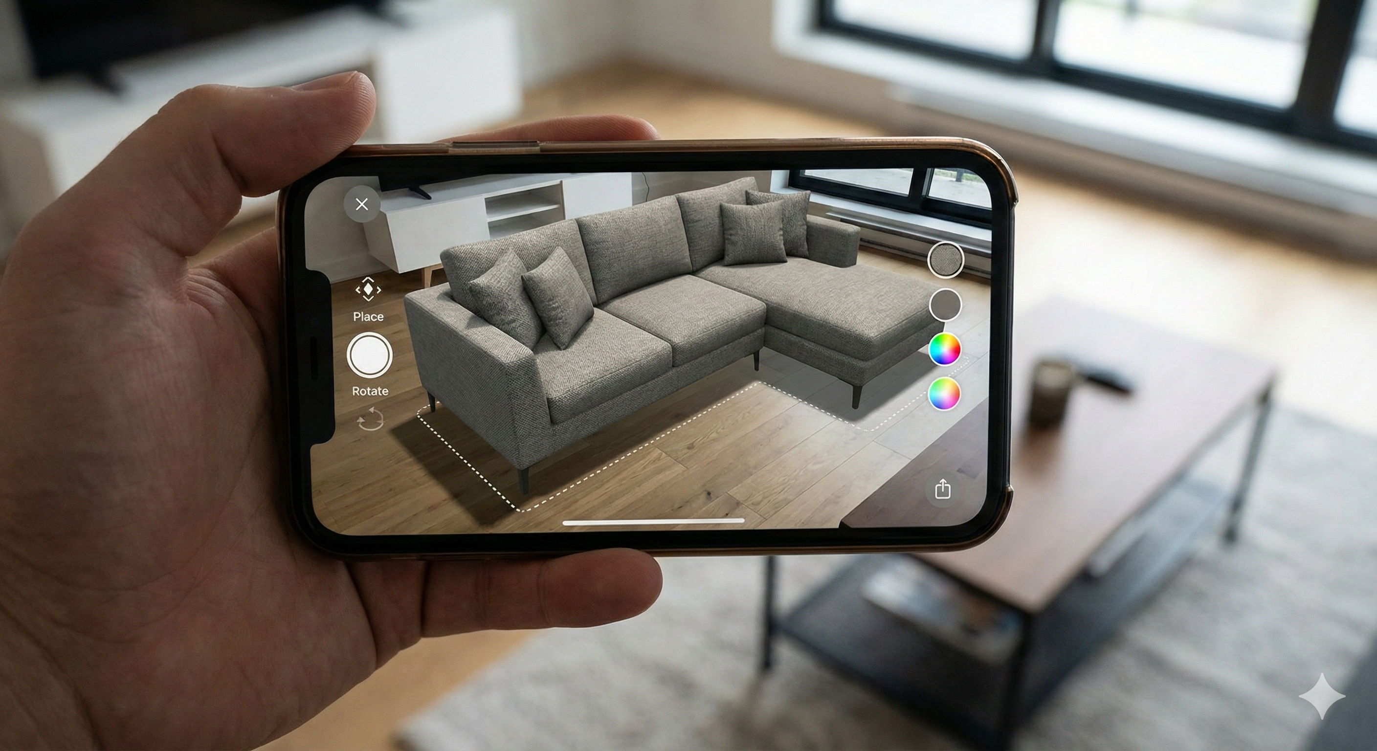 Exemplos de filtros e efeitos de realidade aumentada em apps